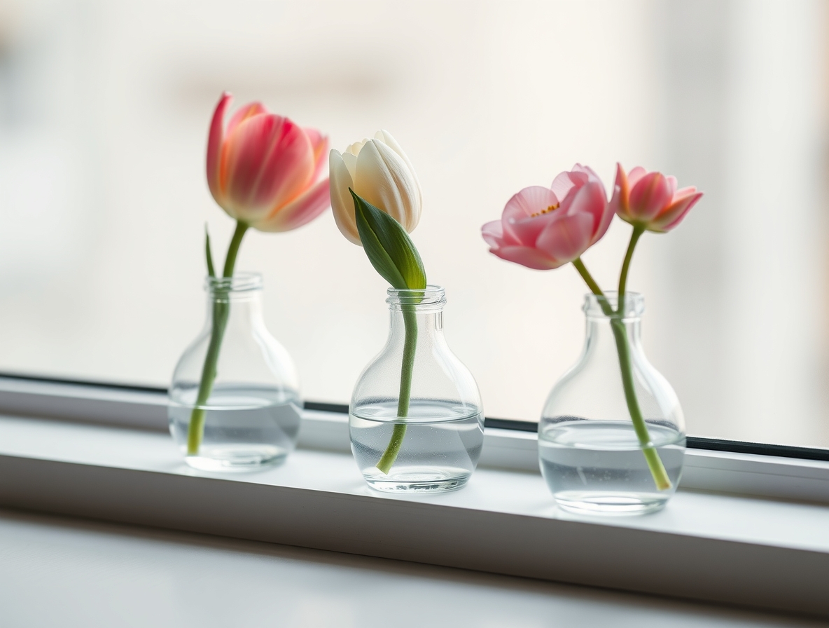 Ваза из стекла