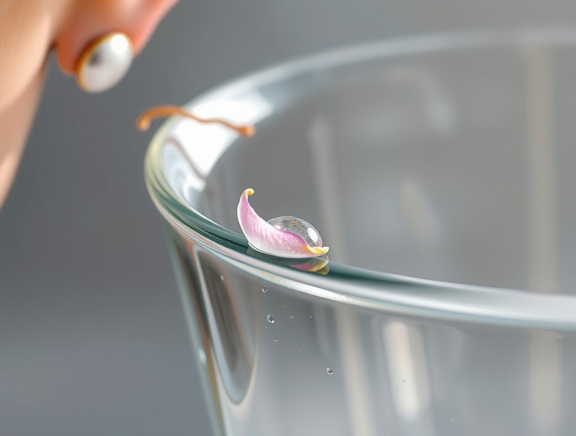 ваза стеклянная