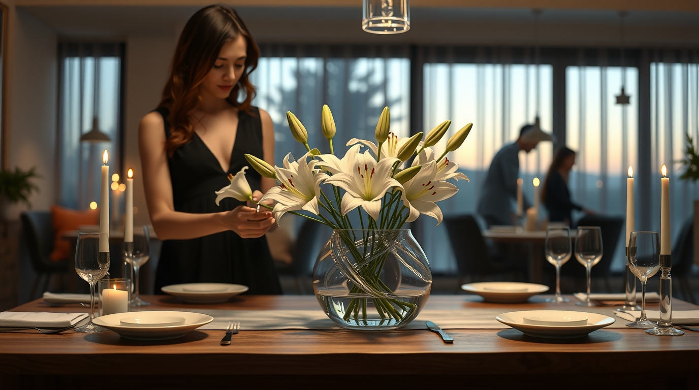 ваза стеклянная