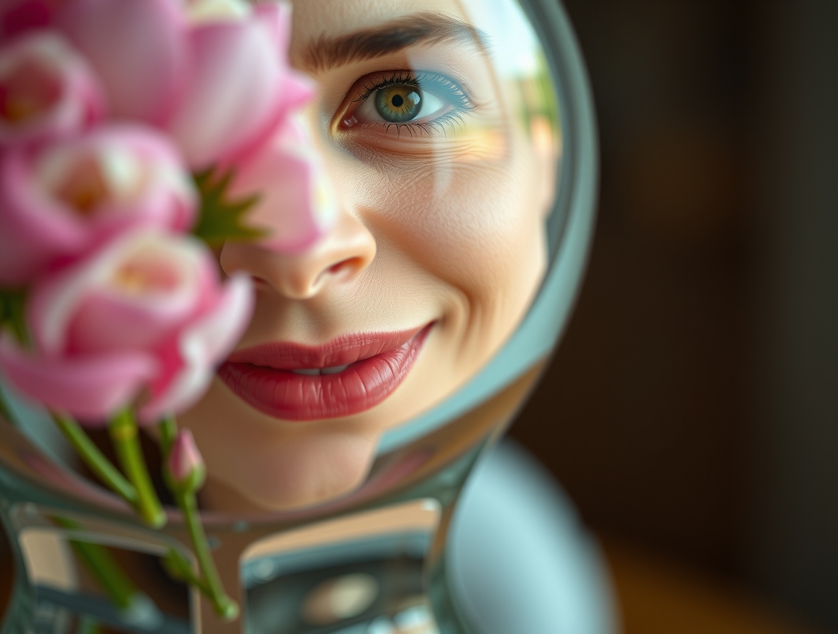 ваза стеклянная