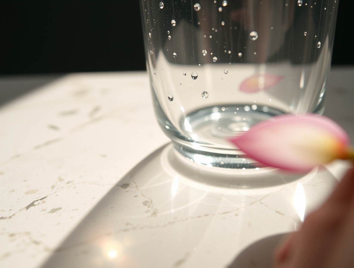 ваза стеклянная